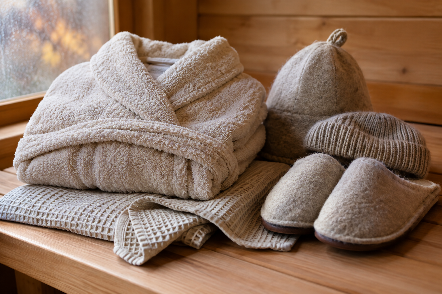Sauna im Herbst: So passt du Ritual & Ausrüstung an (KI-generiert)
